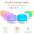 thumbnail image 4 of Aromatherapy Essential Oil Diffuser for Room: 500ml Oil Diffuser Colorful Aroma Air Humidifier with Adjustable Cool Mist Mode, Waterless Auto Off Ultrasonic Diffusers for Large Room Home Office(White), 4 of 8
