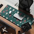 thumbnail image 2 of Long Mouse Pads for Desk,Dark Green Christmas Tree Pattern Desk Mats on Top Of Desks, Desk Mouse Pad Extra Large with 3mm Non-Slip Base and Stitched Edge for Gaming,Office,Work,Home 35.4x15.7in, 2 of 5
