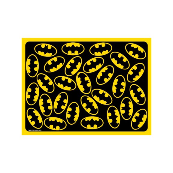 Batman DC Comics Superhero Logo Collage Dog Cat Pet Place Mat