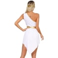 thumbnail image 3 of Sxiwei Robe Cosplay Grecque Grecque Ancienne Charmant pour Femmes avec Bandeau Bleu TTG, 3 of 6
