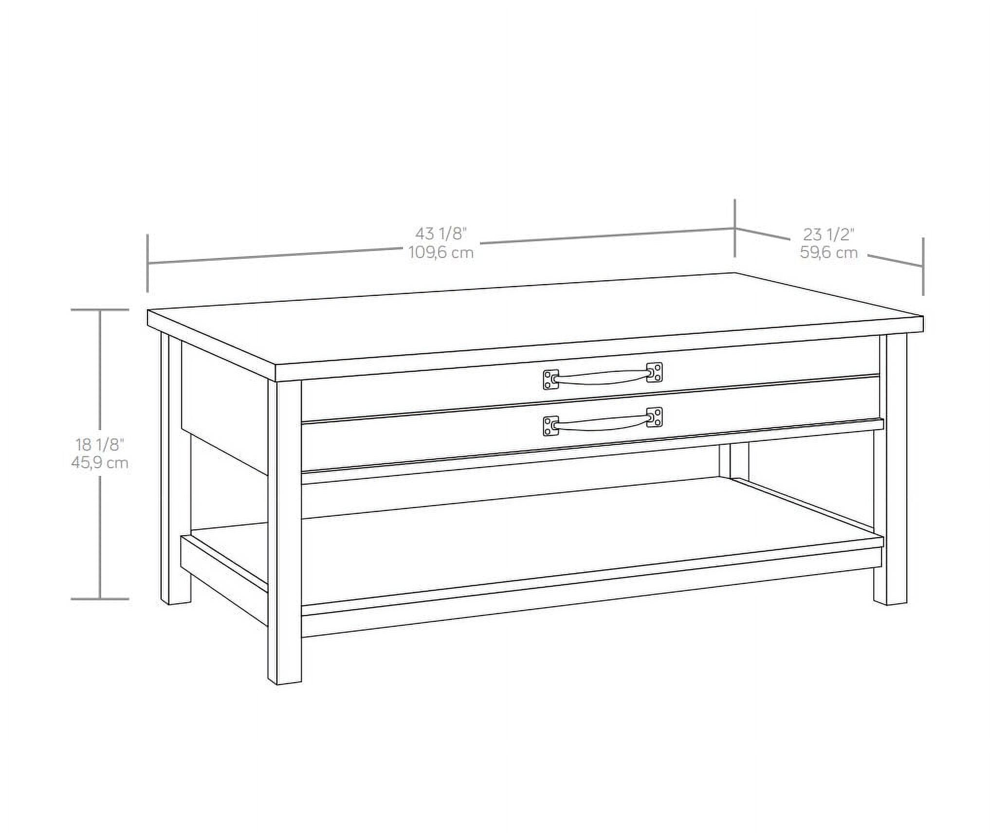 Better Homes & Gardens Modern Farmhouse Rectangle Lift-Top Coffee Table, Rustic Gray Finish