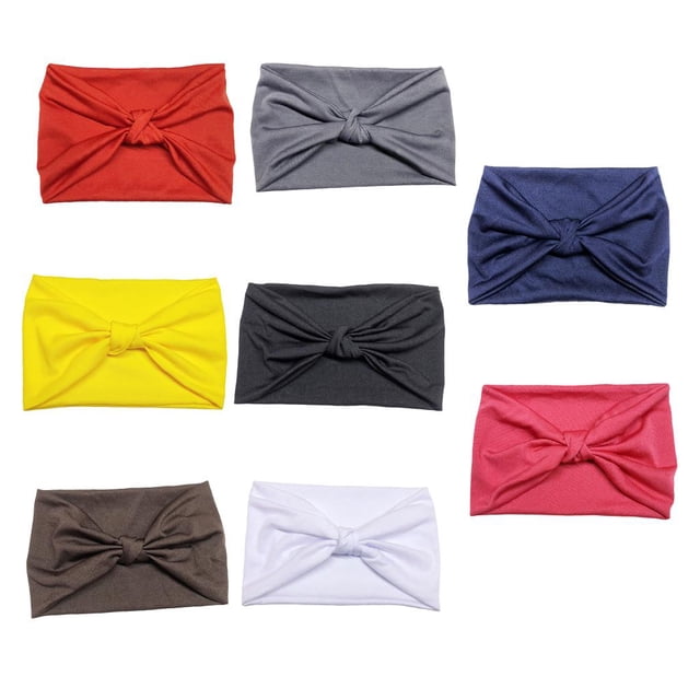 8 Piezas Diademas anchas Zulema Banda para el cabello con banda ancha para la cabeza