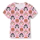 thumbnail image 2 of Disney Animation Turn Red Cartoon Animal Panda Impresión 3d Ropa para niños Regalos diarios Juego de rol Cumpleaños Manga corta Top150 zhangmengya CONDUJO, 2 of 2