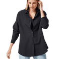 thumbnail image 6 of VAVONNE Womens Stylish Loose Fit Blouses, Casual Button Down Shirts, 6 of 8