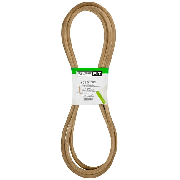 SureFit 504-01483 175" PTO Drive Belt 07200027 Ariens Gravely Pro-Master 992125