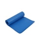 thumbnail image 1 of Colchoneta de yoga extra gruesa de alta densidad antidesgarro con correa de transporte (azul), 1 of 6