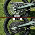 thumbnail image 3 of ALLTIMES Rear Chain Guard Cover for Sur Ron Ultra Bee 2023+, Black 6061 Aluminum Alloy CNC Technology Anodization, 3 of 10