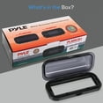 Pyle Plmrcb1 Waterresistant Radio Shield Marine Cover (black