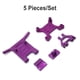 thumbnail image 5 of Bewildely Parachoques delantero de piezas de repuesto de Kit de montaje de choque de modificación de coches de control remoto Kits de construcción modelo Púrpura Bewildely FN010384-06B, 5 of 6