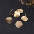 thumbnail image 3 of 30pcs Alloy Earring Stud Bases Diy Ear Stud Base Earring Making Materials, 3 of 8
