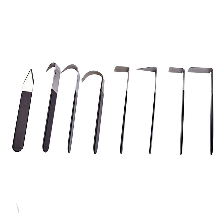 8pcs Pottery Tools Stainless Steel Clay Sculpture Modeling Hand Tools Craft  Trimming Ceramic Tools Set 