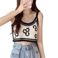 thumbnail image 2 of Chaleco de punto sin mangas para mujer, camiseta sin mangas de punto para mujer, camiseta sin mangas de punto para mujer, camiseta sin mangas de crochet con flores de primera calidad, 2 of 9