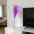 thumbnail image 4 of MMJ Artificial Flowers Pampas Grass Faux Reed Green Plant Realistic Floral Decor for Home Living Room Wedding Party Festival Decoration 24.4in, 4 of 7