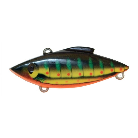 Rat-L-Trap Tiny Trap Swimbait Fishing Lure, Black Caterpillar, 1/8 oz., TT274