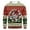 Yellow #01, variant on Nmnitkp Unisex Christmas Ugly Sweatshirt 3D Xmas Festive Print Crewneck Pullover Long Sleeve Sweatshirts for Holiday Party Soft and Skin-Friendly Men's Sweatshirts