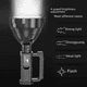 thumbnail image 4 of Lámpara portátil para exteriores, linterna LED de mano, soporte de lámpara, alta potencia, impermeable, carga USB, luz potente, reflector, 4 of 5