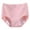 Pink, variant on Taqqpue Period Underwear for Women Plus Size Leak Proof Menstrual Period Panties Womens Cotton High Waist Incontinence Period Underwear Breathable Postpartum Menstrual Protective Briefs