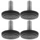 thumbnail image 4 of Patas niveladoras ajustables para muebles, niveladores de patas roscadas para mesa, escritorio, silla, armario, tocador, muebles de exterior, 24 Uds., 4 of 8