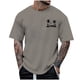 thumbnail image 1 of Playeras De Hombre Camiseta Deportiva Informal De Manga Corta Con Estampado Parcial De Árbol De Coco Y Cuello Redondo De Verano Para Hombre, 1 of 4