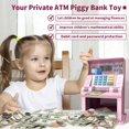 thumbnail image 2 of Piggy Bank ASRIO para niños con tarjeta de débito y reconocimiento de monedas, 2 of 7