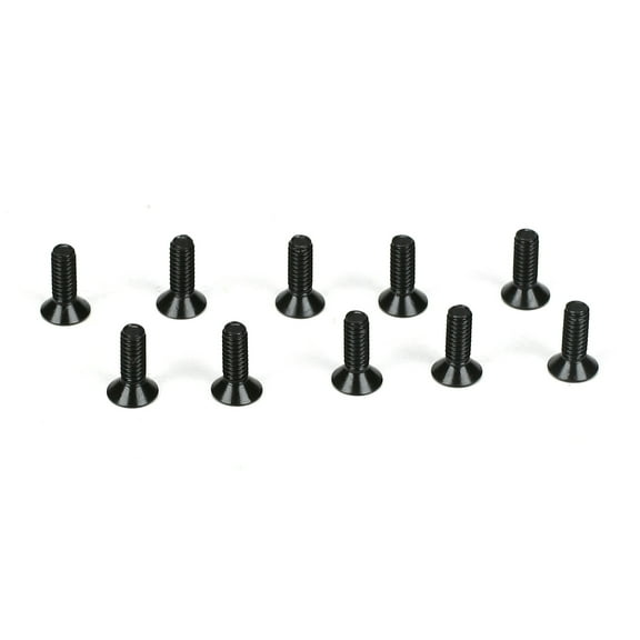 Team Losi Racing Flathead Screws M2 x 6mm 10 TLR5960 Elec Car/Truck Replacement Parts