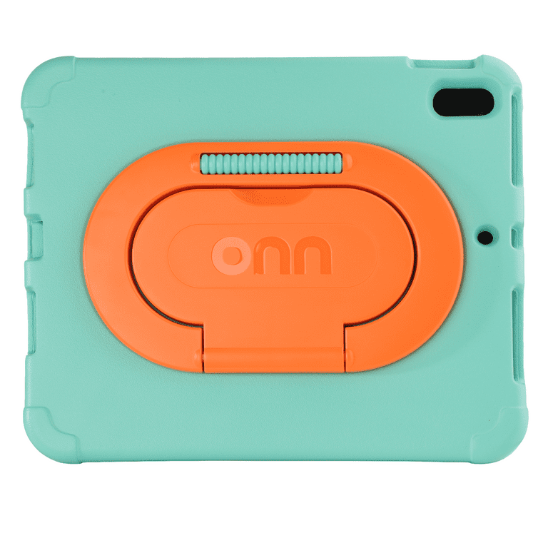 Onn+ Kids Tablet Case with Fidget Wheel, Stand, Stylus