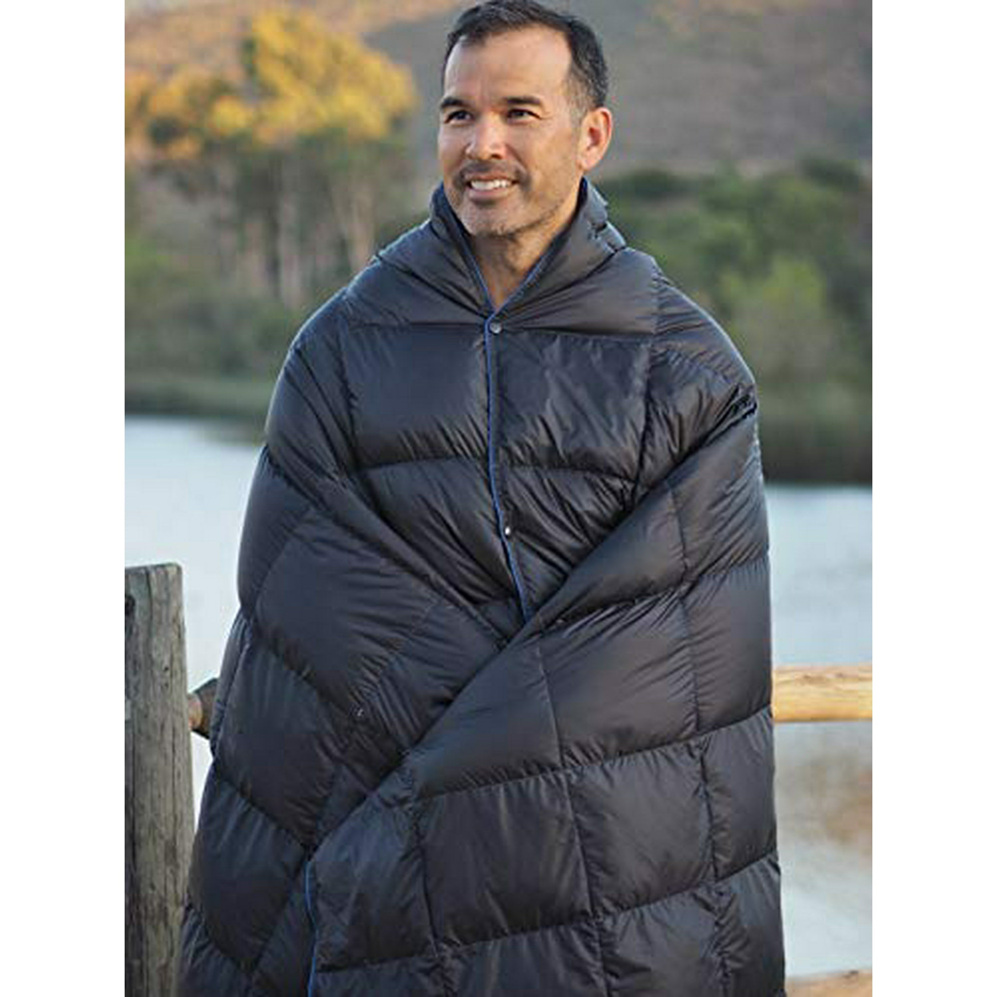 Get Out Gear Down Camping Blanket Outdoor Lightweight Packable 650 Fill Power Down Blanket Compact Waterproof and Warm Backpacking Quilt for Camping Hiking Travel Hammock Walmart