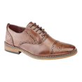 thumbnail image 1 of Goor - Zapatillas Brogue Oxford con cordones Capped para niño (Marrón Medio), 1 of 2
