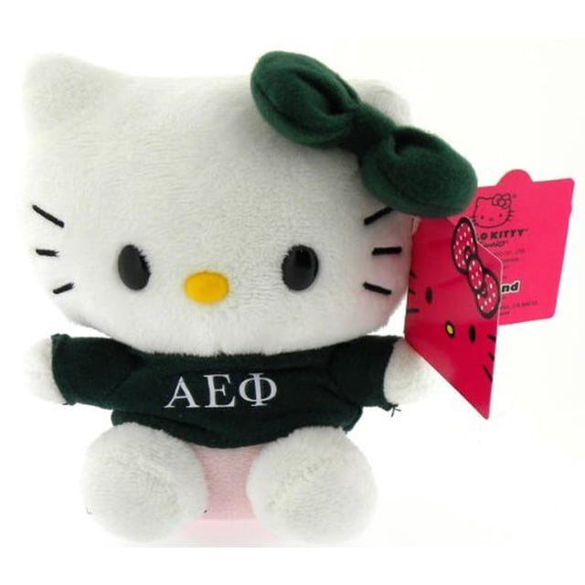 Plushland 5 "Alpha Epsilon Phi Hello Kitty college Sorority regalo Sanio Plush Toy K80976AEP Plushland 63203900