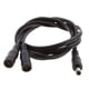 thumbnail image 1 of 3XDC Potencia 5.5x2.1 mm 1 enchufe masculino a 2 adaptador de divisor de cable de gato hembra 6 piezas, 1 of 8