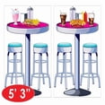 thumbnail image 7 of Soda Shop Tables & Stools Props Party Accessory (1 count) (2/Pkg), 7 of 7