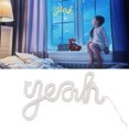thumbnail image 1 of LED Neon Sign Yeah Shape Wall Decor Neon Night Light Uniform Soft Lighting LED Sign, 1 of 8