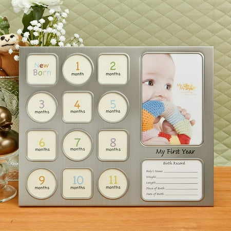 Fashion Craft My First Year Baby Collage Picture Frame