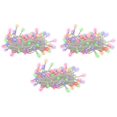 thumbnail image 1 of Serie Navideña Decorativa Navicolors Paquete 3 Pz Luz Led Multicolor 100 Focos 7 m, 1 of 7