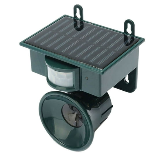 Solar Powered Sonic Animal Repellent Cat Motion Sensor Practical Sonic Animal Bird Repeller Deer Repel Tool Equipment for Garden Field Outdoor