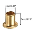 thumbnail image 2 of Uxcell 0.16'' x 0.2'' Remaches huecos Grommets de doble cara para placa de circuito PCB de cobre 100pcs, 2 of 3