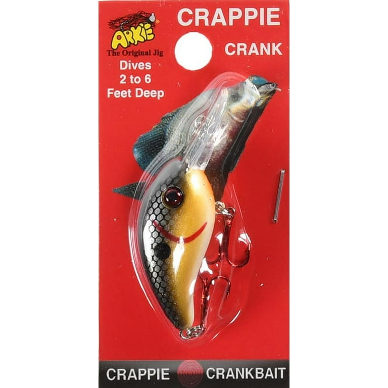 Arkie Lures 220 Series Crappie Crankbait Tennessee Shad Bass