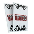 thumbnail image 4 of A-frame Sidewalk Tattoo1 24" x 36" Double Sided A-Frame Sidewalk Sign, Includes 2 Plastic Inserts | Foldable Portable White Signicade Sandwich Board Signs, 4 of 5