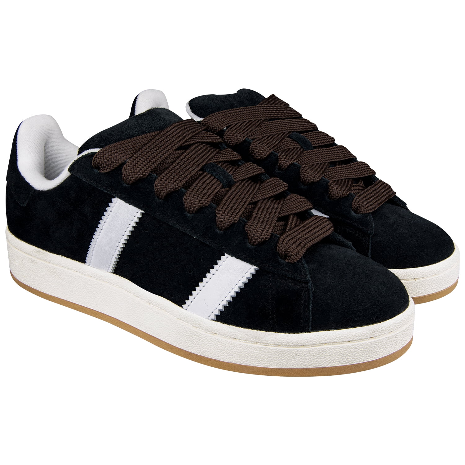 Fat Shoelaces for Adidas Campus 00s,16MM Chunky Thick Flat Wide Jumbo Shoe  Laces Replacement Laces for Sneaker shoes(Color:Black,Size:63Inch) -  Walmart.com