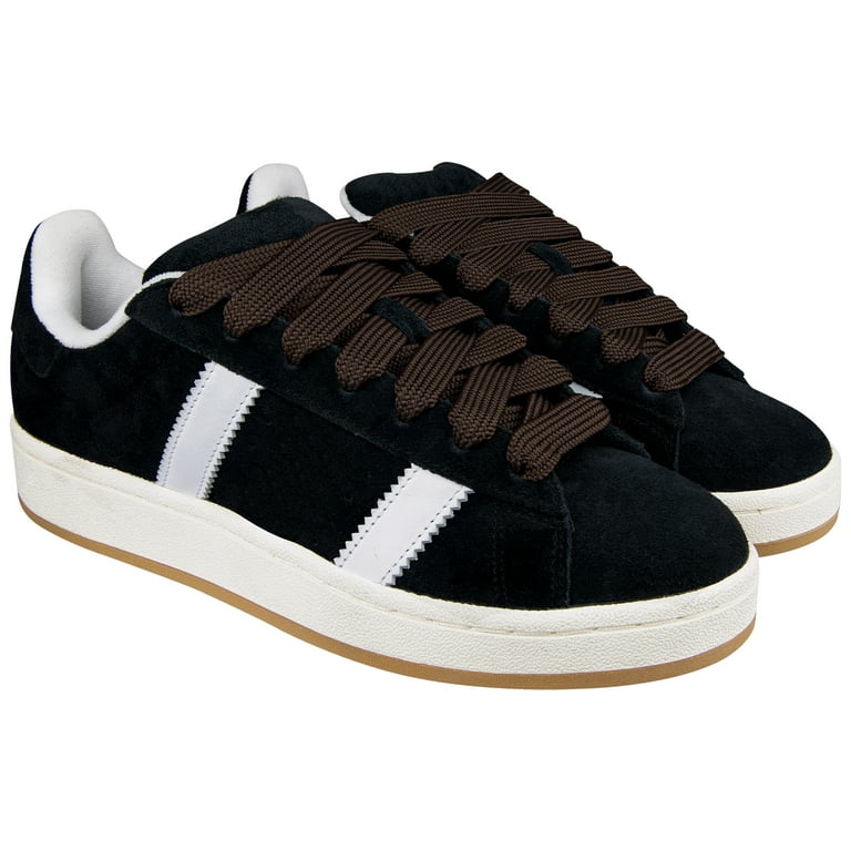adidas gazelle silver green womens Thick Fluffy Laces White main image 1