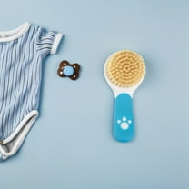 LOLIPPYY 2 Set Soft Bristle Grooming Brush for Newborn Care and Baby Registry Gift