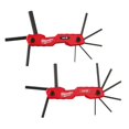 thumbnail image 1 of Milwaukee Electric - 17-Key Folding HEX Key Sets - SAE/Metric, 1 of 8