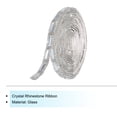 thumbnail image 3 of Uxcell 3 Yard 10mm Self Adhesive Crystal Rhinestone Ribbon  Rhinestones Diamond Stickers for Crafts Project White, 3 of 5