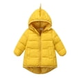 thumbnail image 2 of KAUOD Kids Toddler Zip up Hooded Puffer Coats Winter Warm Windproof Outwear Boys Quilted Thick Down Jackets with Pockets, 2 of 5