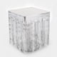 thumbnail image 5 of de mesa con flecos metálicos, cortina de lámina de nupcial para boda Plata Yuyangstore Borla de la hoja, 5 of 8