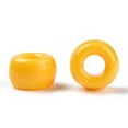 thumbnail image 3 of Opaque Plastic Beads Barrel golden 9x6mm Hole: 3.8mm about 1950pcs/500g, 3 of 3