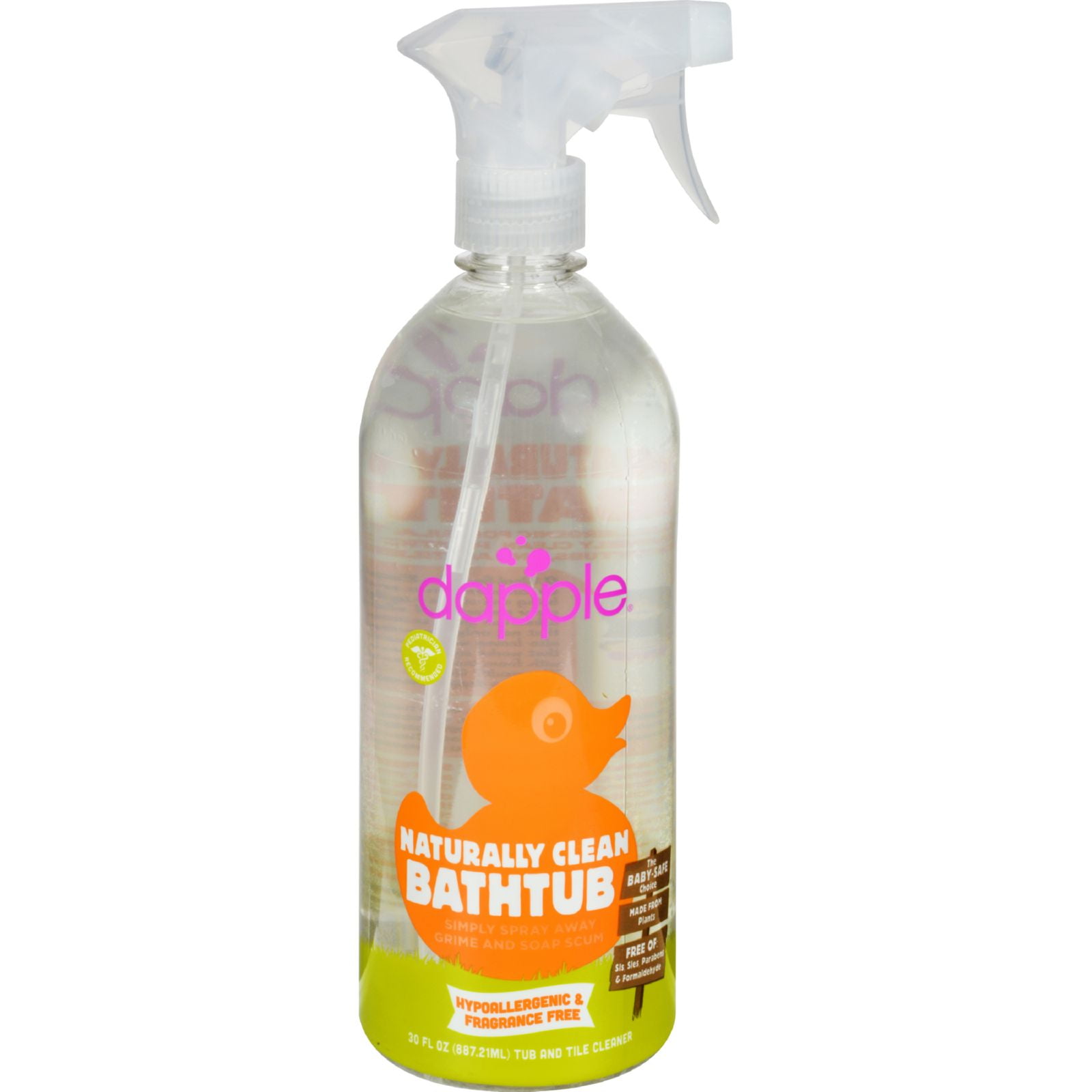 Dapple Tub and Tile Cleaner Spray Fragrance Free 30 fl oz