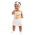 thumbnail image 2 of Winnie the Pooh Baby Girls Sleeveless Graphic Romper with Matching Bow Headband, Sizes 0/3M-24M, 2 of 7
