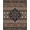 Black Multi, Pattern 4, variant on ODIKA Shaggy Tumbled Mottled Crisp Rectangular Traditional Scandinavian for Dining Room, Under Table, Office, Non-Slip Chair-Friendly Floor