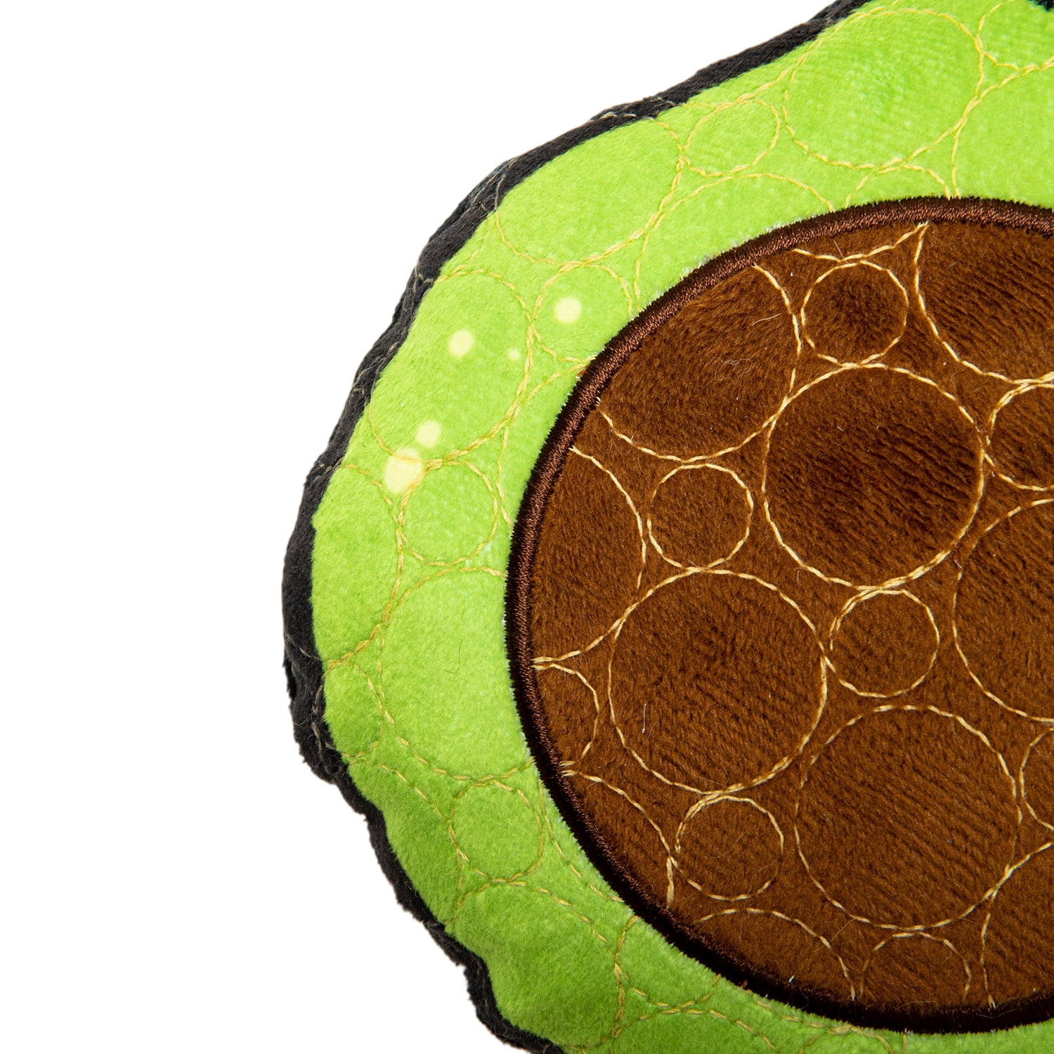 Bite Force Avocado Durable Plush Dog Toy